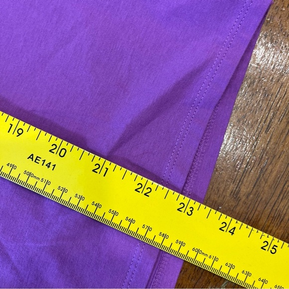 J. Jill one pocket short sleeve t shirt purple size medium Petite - Picture 3 of 4